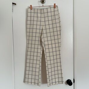 a new day Cream Plaid Pants